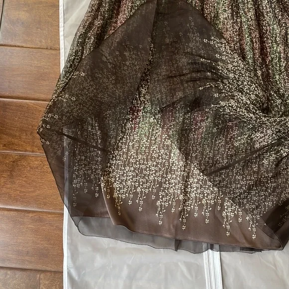 Elie Tahari Raven silk skirt size 4 - Picture 8 of 9